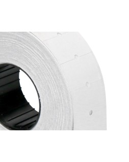 Etiquetas q-connect blanca 21x12 mm lisa rollo 1000 etiquetas para etiquetadora connect kf00712