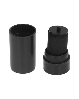 Rodillo entintador q-connect 18 mm tinta color negro para etiquetadora q-connect kf00711