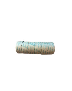 Etiquetas meto onduladas 32x19 mm adh. 4 blanca rollo de 1000 unidades