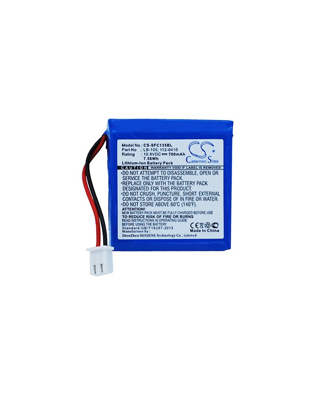 Bateria de litio safescan lb-105 recargable para safescan 155-s
