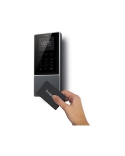 Controlador de presencia safescan timemoto tm-616 con codigo pin o tarjeta rfid hasta 200 usuarios
