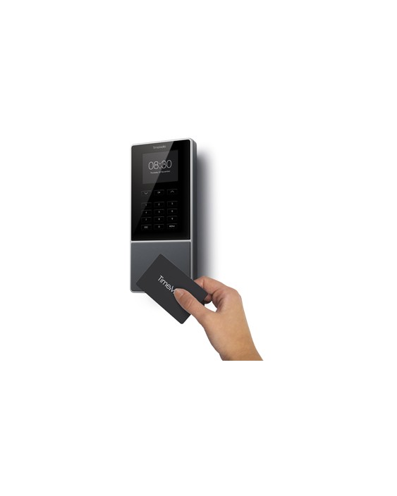 Controlador de presencia safescan timemoto tm-616 con codigo pin o tarjeta rfid hasta 200 usuarios
