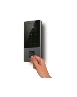 Controlador de presencia safescan timemoto tm-626 con codigo pin tarjeta rfid o huella hasta 200 usuarios