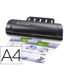 Plastificadora inspire din a4 2 rodillos hasta 125mc