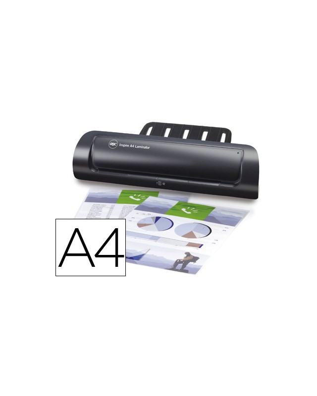 Plastificadora inspire din a4 2 rodillos hasta 125mc