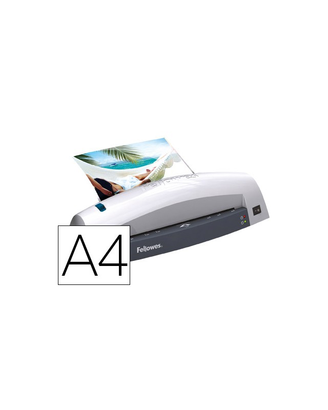Plastificadora fellowes lunar din a4 2 rodillos hasta 125 mc