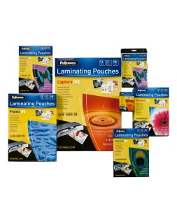 Bolsa de plastificar fellowes brillo din a4 80 mc pack 25 unidades