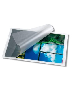 Bolsa de plastificar q-connect 303 x 216 mm 125 mc din a4 mate sin reflejos caja de 100 unidades