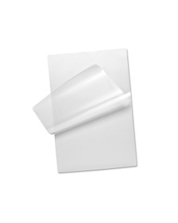 Bolsa de plastificar q-connect 153 x 216 mm din a5 125 mc autoadhesivas caja de 100 unidades