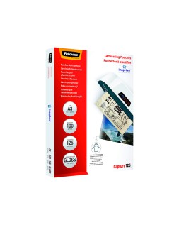 Bolsa de plastificar fellowes brillo din a3 125 mc pack de 100 unidades