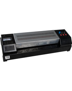 Plastificadora q-connect kf16918 profesional rugerizada caliente din a3 cuatro rodillos hasta 200 mc