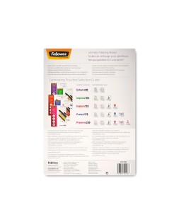 Hoja de limpieza fellowes para plastificadoras pack de 10 unidades