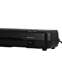 Plastificadora q-connect compacta kf19061 din a4 plastificado caliente/frio luces ready/power 2 rodillos