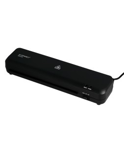 Plastificadora q-connect compacta kf19061 din a4 plastificado caliente/frio luces ready/power 2 rodillos