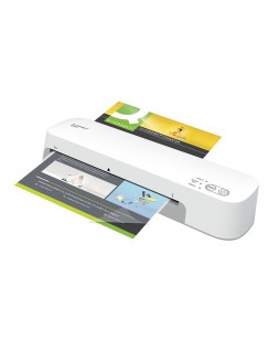 Plastificadora q-connect kf19091 din a4 estandar 2 rodillos hasta 125 mc