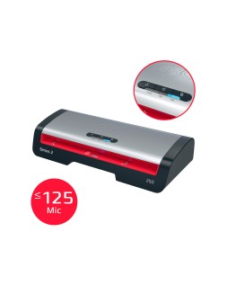 Plastificadora gbc 250 office din a4 apagado automatico 2 rodillos hasta 125 micras