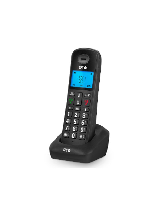Telefono spc inalambrico dect gossip 2 pantalla retroiluminada modo eco identificador de llamadas