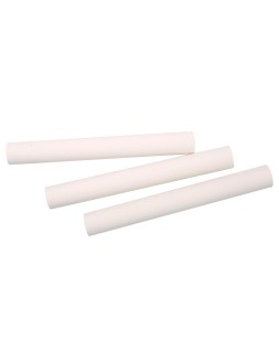 Tiza blanca antipolvo robercolor caja de 10 unidades