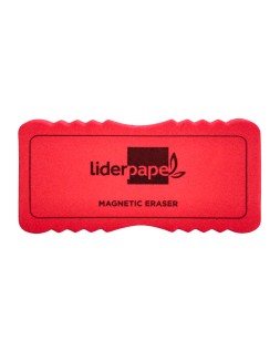 Borrador liderpapel pizarra blanca magnetico colores surtidos 130x60 mm