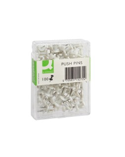 Señalizador de planos q-connect blanco caja de 100 unidades