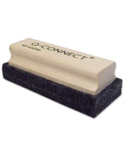 Borrador q-connect fieltro para pizarra 100x40 mm