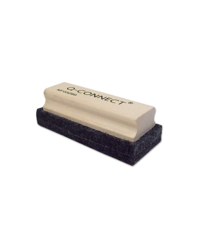 Borrador q-connect fieltro para pizarra 100x40 mm