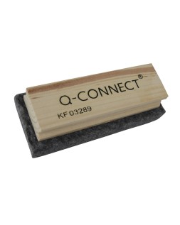 Borrador q-connect fieltro para pizarra 100x40 mm