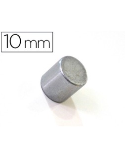 Iman extrafuerte bi-office sujecion ideal para pizarras magneticas 10 mm plateados blister de 2 unidades
