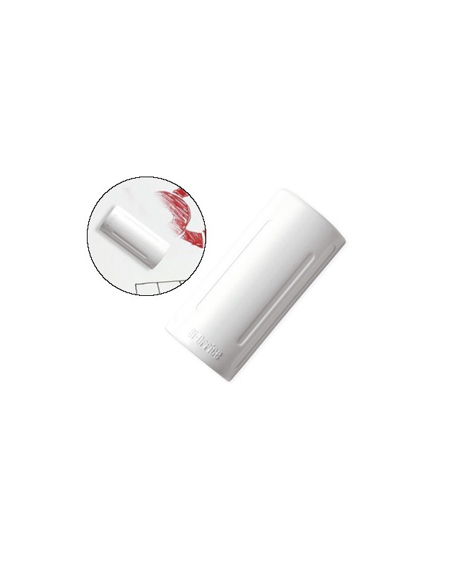 Borrador bi-office magnetico color blanco para pizarra blanca 128x60x30 mm