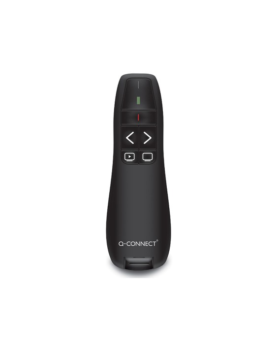 Puntero laser q-connect para presentaciones 5 botones alcance 20 m receptor usb