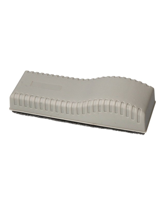 Borrador q-connect magnetico para pizarra blanca con recambio de fieltro reemplazable 15x5,5x4,5 cm