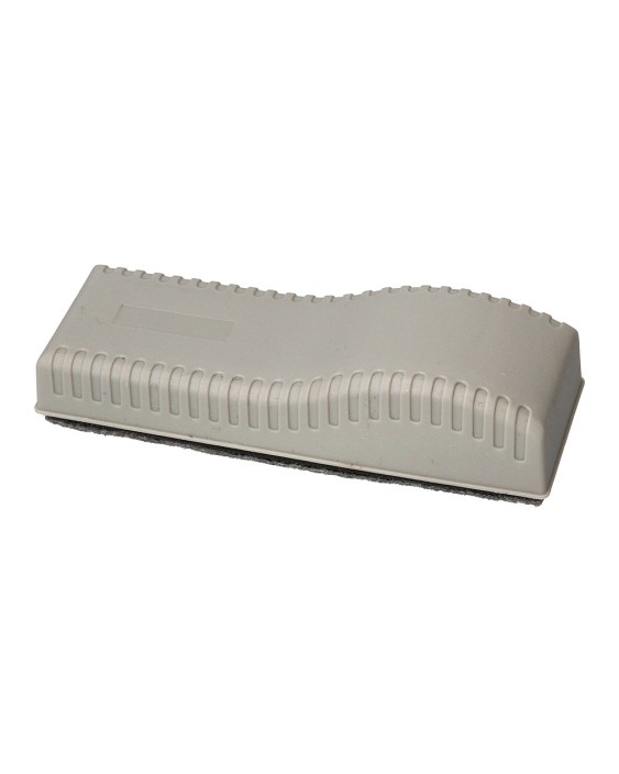 Borrador q-connect magnetico para pizarra blanca con recambio de fieltro reemplazable 15x5,5x4,5 cm