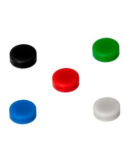 Iman para sujecion liderpapel ecouse pp reciclado para pizarra magnetica 25 mm caja de 10 unidades