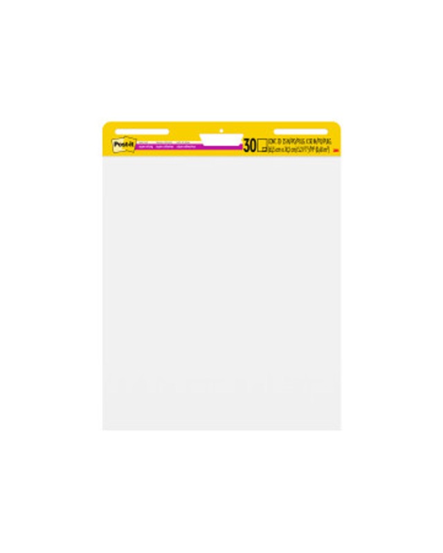 Bloc congreso post-it liso 775x635 mm 30 hojas 80 g pack 2+1 gratis