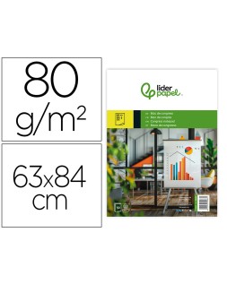 Bloc congreso liderpapel liso 630x840 mm 50 hojas 80 g