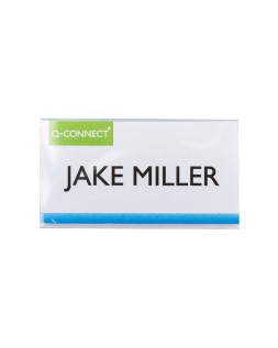 Identificador q-connect kf14137 con clip magnetico apertura superior 40x75 mm