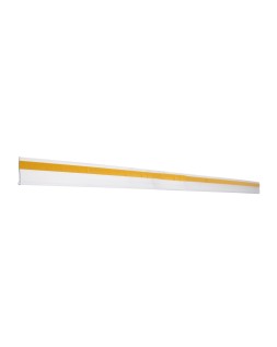 Soporte portaprecios q-connect adhesivo para estanteria etiqueta 40x1000 mm semi-transparente