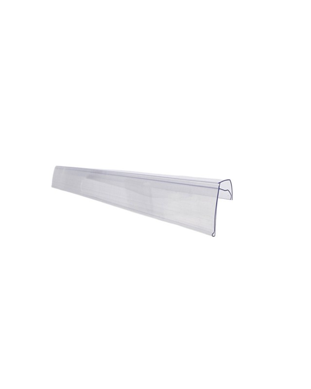 Soporte portaprecios q-connect para estanteria etiqueta 40x1000 mm transparente