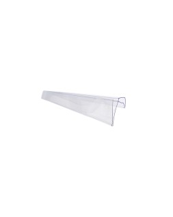 Soporte portaprecios q-connect para estanteria etiqueta 40x1000 mm transparente