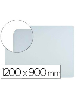 Pizarra blanca bi-office cristal magnetica 1200x900 mm