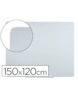 Pizarra blanca bi-office cristal magnetica 150x120 cm