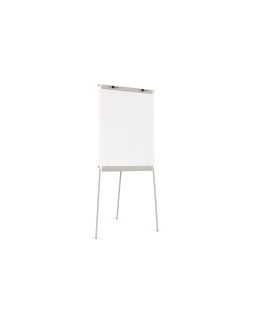Pizarra blanca rocada con tripode para conferencias magnetica lacada brazo extensible 68x104 cm altura