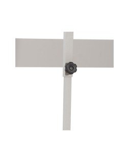 Pizarra blanca rocada con tripode para conferencias magnetica lacada brazo extensible 68x104 cm altura