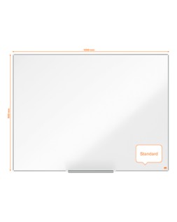 Pizarra blanca nobo nano clean ip pro lacada magnetica 1200x900 mm