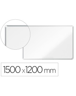 Pizarra blanca nobo premium plus melamina 1500x1200 mm