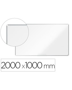Pizarra blanca nobo premium plus melamina 2000x1000 mm
