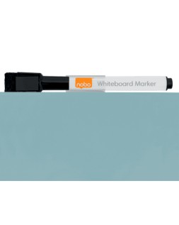 Pizarra nobo magnetica para el hogar color gris 360x360 mm