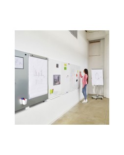 Pizarra blanca rocada skinwhiteboard pro lacada magnetica 75x115 cm