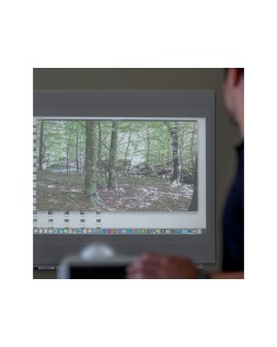 Pizarra blanca rocada skinmatt proyeccion mate lacada magnetica 100x150 cm