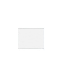 Pizarra blanca rocada lacada magnetica marco aluminio con cantoneras 120x150 cm